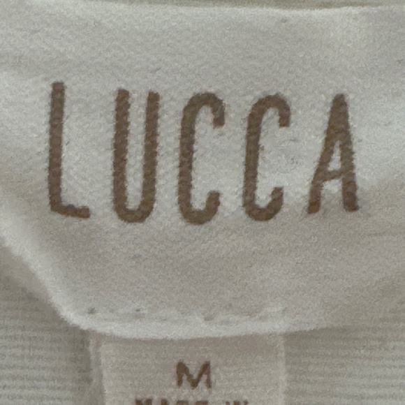 Lucca White Linen Shirt Dress Oversized with Pockets - Picture 4 of 6